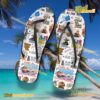 Alan Jackson Music Print Flip Flop c