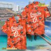 Baltimore Orioles Baseball Orange Hawaiian Shirt