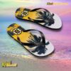 Boston Bruins NHL Coconut Tree Personalized Flip Flops a
