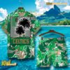Boston Celtics NBA Team Logo Coconut Tree Pattern Hawaiian Shirt And Shorts a
