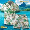 Boston Celtics NBA Team Strelitzia Flowers Hawaiian Shirt And Shorts