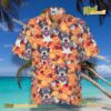 Chihuahua Hiding In Summer Flowers Hawaiian Shirt b