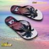 Colorado Avalanche NHL Coconut Tree Personalized Flip Flops a
