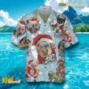 Cool Pug Merry Christmas Hawaiian Shirt b