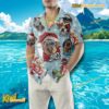 Cool Pug Merry Christmas Hawaiian Shirt c