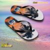 Edmonton Oilers NHL Coconut Tree Personalized Flip Flops a