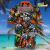 Edmonton Oilers NHL Tiki Design Hawaiian Shirt b