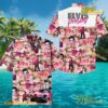 Elvis Presley Pink Vibes Beach Hawaiian Shirt