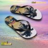 Florida Panthers NHL Coconut Tree Personalized Flip Flops a