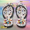 Friends Tv Series Pattern Print Flip Flop