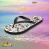 Friends Tv Series Pattern Print Flip Flop b