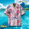 Hazbin Hotel Movies Pink Tropical Hawaiian Shirt a