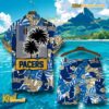 Indiana Pacers NBA Team Logo Coconut Tree Pattern Hawaiian Shirt And Shorts a
