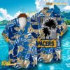Indiana Pacers NBA Team Logo Coconut Tree Pattern Hawaiian Shirt And Shorts b
