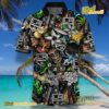 Los Angeles Kings NHL Tiki Design Hawaiian Shirt a