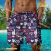 MLB Atlanta Braves Baseball Symbol Beach Shorts