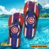 MLB Chicago Cubs Logo Print Personalized Flip Flops a