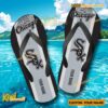 MLB Chicago White Sox Logo Print Personalized Flip Flops