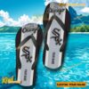 MLB Chicago White Sox Logo Print Personalized Flip Flops a