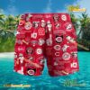 MLB Cincinnati Reds Baseball Symbol Beach Shorts b