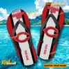 MLB Cincinnati Reds Logo Print Personalized Flip Flops