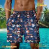 MLB Detroit Tigers Baseball Symbol Beach Shorts