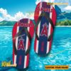 MLB Los Angeles Angels Logo Print Personalized Flip Flops a