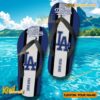 MLB Los Angeles Dodgers Logo Print Personalized Flip Flops a