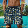 MLB Milwaukee Brewers Baseball Symbol Beach Shorts