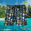 MLB Milwaukee Brewers Baseball Symbol Beach Shorts a