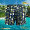 MLB Milwaukee Brewers Baseball Symbol Beach Shorts b