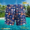 MLB New York Mets Baseball Symbol Beach Shorts b