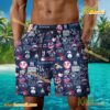 MLB New York Yankees Baseball Symbol Beach Shorts