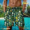 MLB Oakland Athletics Baseball Symbol Beach Shorts