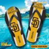 MLB San Diego Padres Logo Print Personalized Flip Flops