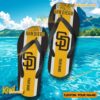 MLB San Diego Padres Logo Print Personalized Flip Flops a