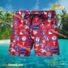 MLB Texas Rangers Baseball Symbol Beach Shorts a