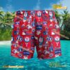 MLB Texas Rangers Baseball Symbol Beach Shorts b