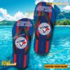 MLB Toronto Blue Jays Logo Print Personalized Flip Flops a