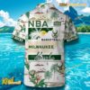 Milwaukee Bucks NBA Team Strelitzia Flowers Hawaiian Shirt And Shorts c