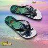 Minnesota Wild NHL Coconut Tree Personalized Flip Flops a