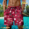 NCAA Alabama Crimson Tide Football Symbol Beach Shorts