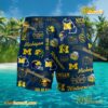 NCAA Michigan Wolverines Football Symbol Beach Shorts b