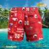 NCAA Nebraska Cornhuskers Football Symbol Beach Shorts b