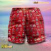 NCAA Ohio State Buckeyes Football Symbol Beach Shorts b