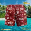 NCAA Oklahoma Sooners Football Symbol Beach Shorts b