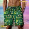 NCAA Oregon Ducks Football Symbol Beach Shorts