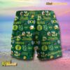 NCAA Oregon Ducks Football Symbol Beach Shorts b