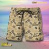 NCAA Purdue Boilermakers Football Symbol Beach Shorts a