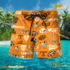 NCAA Tennessee Volunteers Football Symbol Beach Shorts a